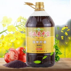 5L包邮非转基因物理压榨四川菜籽油清香型纯菜籽油食用油纯正醇香